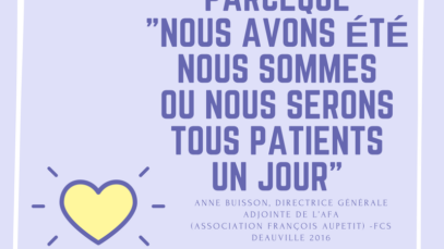 Nous avons étéNOUS SOMMESNOUS SERONSTOUS PATIENTS